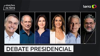 Acompanhe o debate entre os candidatos à Presidência da República [upl. by Zilef]