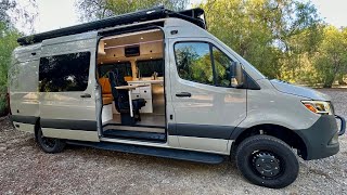 Arguably the largest bathroom in a campervan [upl. by Selwin]