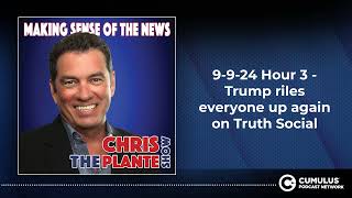 9924 Hour 3  Trump riles everyone up again on Truth Social [upl. by Sharai957]