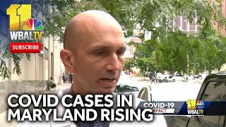 COVID19 rising in Maryland nationally [upl. by Miranda]