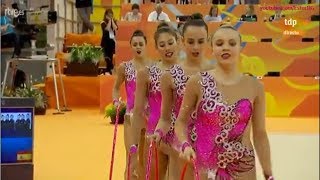 Spain 5 hoops AA  ECh Guadalajara 2018 [upl. by Mycah]