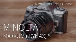 Minolta Maxxum 5 Dynax 5 amp Quantaray Sigma 2880 TOWARY ŚWIATŁOCZUŁE 56 [upl. by Euqcaj]