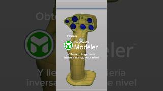 ¿Quieres simplificar tu ingeniería inversa y modelado 3D Con PolyWorks Modeler lo puedes obtener [upl. by Porche688]