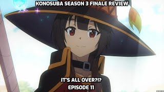 Konosuba Season 3 Finale Review Episode 11 Gods Blessings for These Unchanging Daysquot [upl. by Francisca]