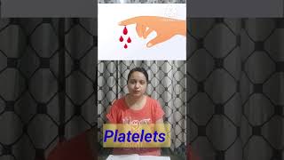 Platelets  Blood clotting🩸🩸 Biology biology platelets shorts ytshorts [upl. by Lizzy]