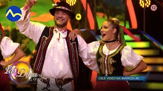 Ľudový tanec Raslavická polka  6 kolo  Lets Dance 2023 [upl. by Aiouqes]