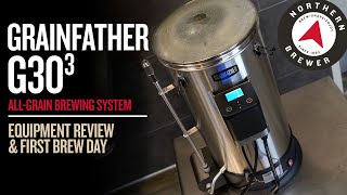 New Grainfather G30 Version 3  Equipment Review amp First Brew Day [upl. by Gregoor]