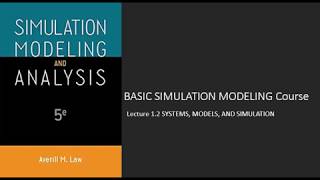 Lecture 12 SYSTEMS MODELS AND SIMULATION [upl. by Esened74]