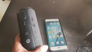 HOW TO CONNECT YOUR SMARTPHONE TO THE BLUETOOTH SPEAKER [upl. by Oemor]