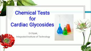 Chemical Tests for Cardiac Glycosides animated [upl. by Jeraldine752]