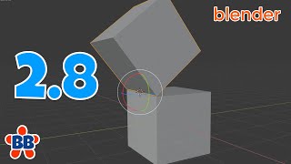 Blender 28  How To Change the Pivot Point [upl. by Eibor362]