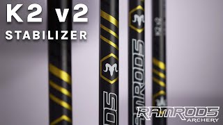 K2 v2 Stabilizer Overview  RamRods Archery [upl. by Ajroj]