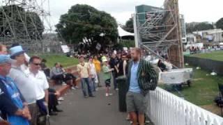 Barmy Army in wellington 2008  quotjesse Ryderquot Part 2 [upl. by Lampert973]