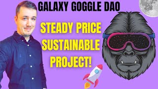 Galaxy Goggle DAO  GG PRICE LOOKS STRONG  MY CURRENT STAKED NUMBERS [upl. by Anrehs162]