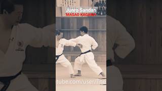 Junro Sandan Masao Kagawa Asai Tetsuhiko kata bunkai karate kata [upl. by Netfa667]