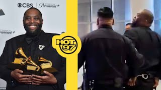 Killer Mike Has A BIG Night Winning 3 Grammys  Then Gets Arrested [upl. by Gearard]