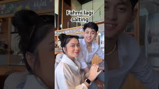 salting bilang bos lyrics music love fahminurmuhammad couple fahrat ratuaulia bucin [upl. by Eudo]