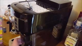 Delonghi Magnifica Coffee Maker  how to use and quick overview [upl. by Inah579]