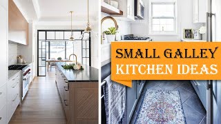 40 Small Galley Kitchen Ideas to Maximize Little Layouts [upl. by Linnie144]