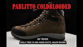 360° Review Asolo Tribe GV MM Hiking Boots Major Brown [upl. by Htur]