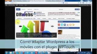 Cómo configurar WPTouch para adaptar tu web a los móviles HD 1080 [upl. by Chrissie]