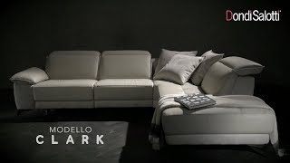 Clark divano relax elettrico o manuale anche angolare Dondi Salotti [upl. by Hammond237]