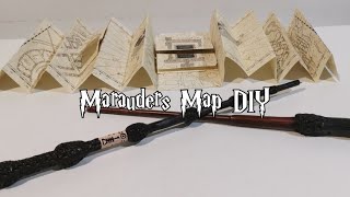 How to do the Marauders Map  DIY  Harry Potter  kyrei hp [upl. by Arno]