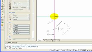 DraftSight  Line Command Tutorial [upl. by Arodal385]