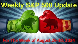 SampP 500 Weekly Market Update for Monday Aug 2630 2024 [upl. by Mcquoid]