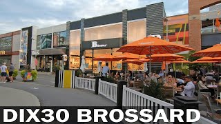 Trendy Shopping Mall DIX30 in Brossard Quebec South Shore of Montreal [upl. by Dalohcin]