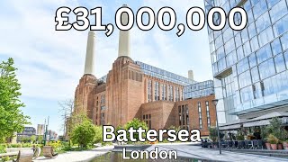 £31000000 Battersea Power Station Penthouse  London Real Estate [upl. by Semaj263]