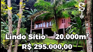 Sítio em Águas Mornas  SC  2 ha R 29500000 com cabana [upl. by Eirolam]