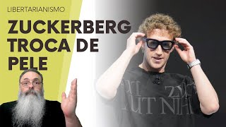 MARK ZUCKERBERG se DECLARA LIBERTÁRIO e PEDE DESCULPAS pela CENSURA PRÉVIA MOVIMENTO maior que MUSK [upl. by Ramilahs]