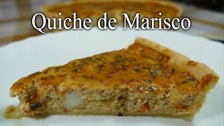 Quiche de Marisco  RECETA CASERA  Deliciosa y fácil de Hacer [upl. by Haze]