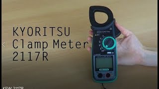 KYORITSU Digital Clamp Meter KEW 2117R  Product Introduction [upl. by Novets]