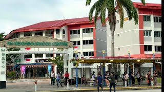 Singapore Hawker Centre Tour  Tampines Neighbourhood 4 Centre  MustTry Local Flavors [upl. by Acenes]