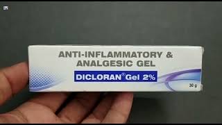 Dicloran Gel 2  Anti Inflammatory amp Analgesic Gel Uses  Dicloran Gel uses Side effects benefits [upl. by Gold]