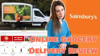 Testing Supermarket Online Grocery Delivery Services 2  Sainsburys [upl. by Zosema]