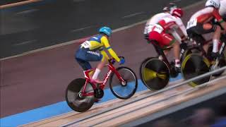 Mens OmniumElimination Race  2020 UCI Track Cycling World Championships [upl. by Llehcsreh]