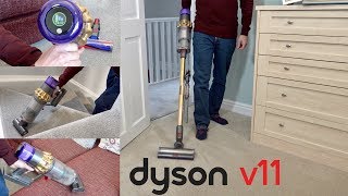 Dyson V11 Cordless Vacuum Whole House Cleaning Demonstration [upl. by Enileuqcaj209]