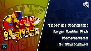 How To Make Logo Betta Fish l Photoshop [upl. by Aniretak]