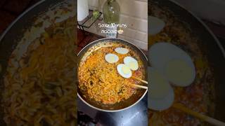 10 mins Ramen noodles🍜RamenRamenlovercookkorean food [upl. by Agnew]