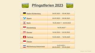 Pfingstferien 2023 [upl. by Madoc745]