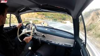 New SL 500 0250 kmh vs 300 SL Gullwing amp 300 SL Roadster Mercedes First Test Drive sport auto [upl. by Iphigenia21]