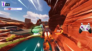 Former WR Anarchy Arches Ultra Shortcut  20544 Fortnite Rocket Racing [upl. by Nivlak]