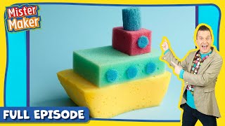 Mister Maker 🎨 Series 1 Episode 8  Foam Boat ⚓  FULL EPISODE [upl. by Merci]