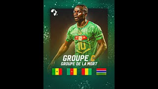 Live OFFICIEL  LES GROUPES POUR LA CAN 2024  🇨🇮🏆🤩 Sénégal poule de la mort [upl. by Ekihc]