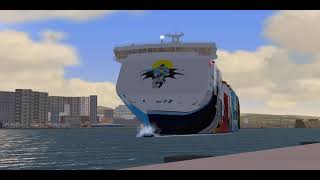 Vehicle Simulator TRIP SHARDEN CIVITAVECCHIA  ARBATAX [upl. by Boff356]