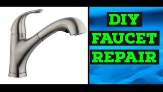 Easy Kitchen Faucet Repair  Leaking  Low Pressure [upl. by Bois]