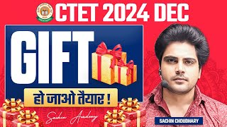 CTET 15 DECEMBER 2024 GIFT 🎁 by Sachin choudhary live 8pm [upl. by Sucrad]